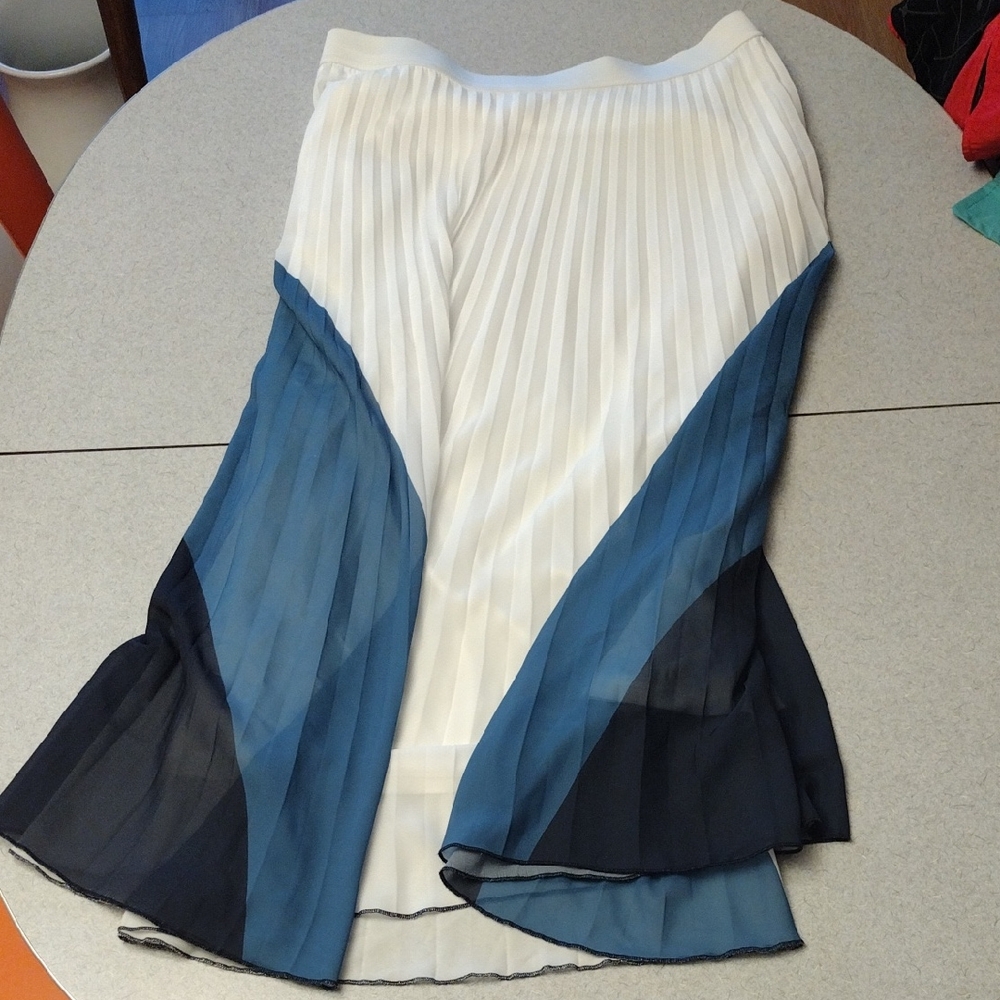XL WDNY Pleated Flowing Skirt